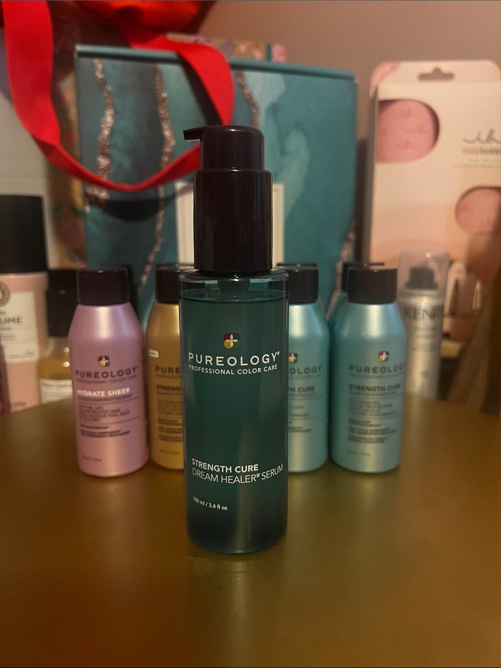 Pureology Strength Cure Dream Healer Serum 3.4oz w/ Travel Duo - Picture 1 of 1